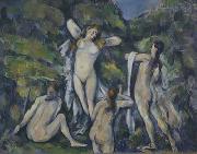 Paul Cezanne, Women Bathing